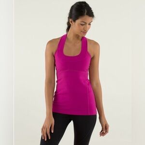 Lululemon Women's Pink Racerback Tank Top